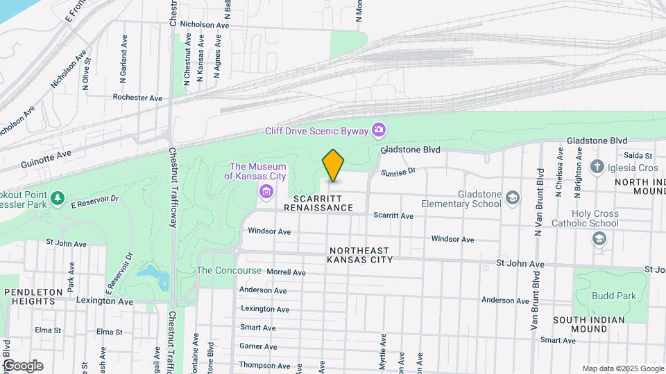 3600 Norledge Ave Map and Location Details