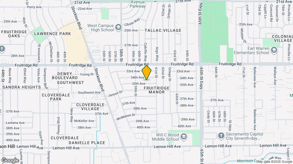 6039 35th Ave Map and Location Details