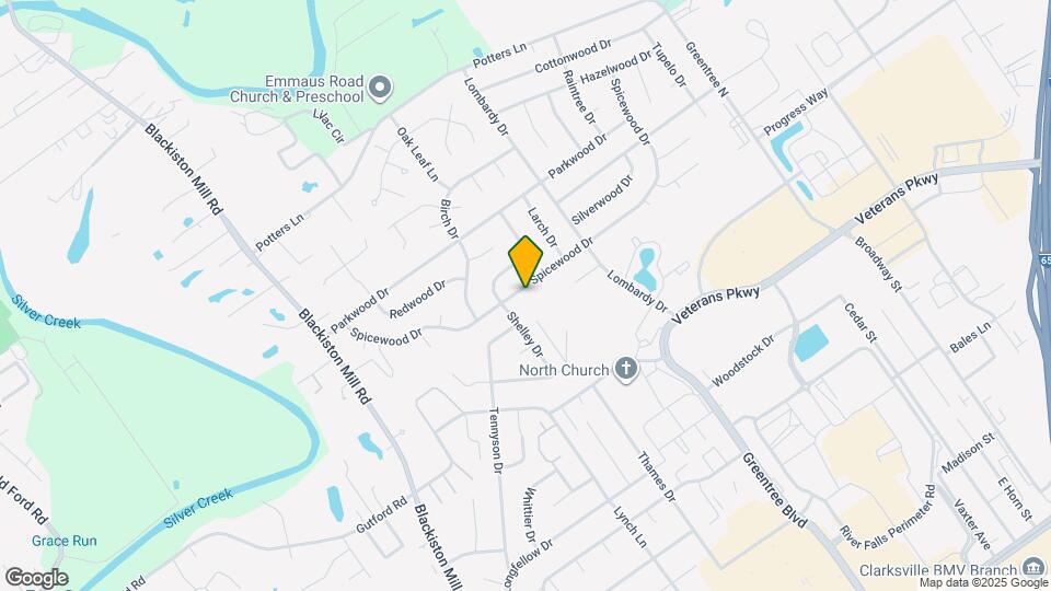 716 Spicewood Dr Mapa y Detalles de la Ubicación