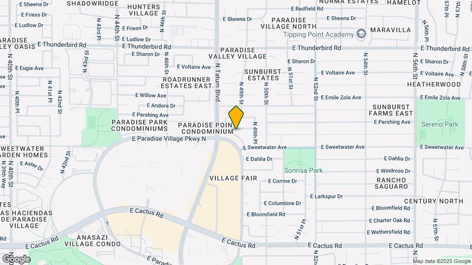 4831 E Surrey Ave Map and Location Details