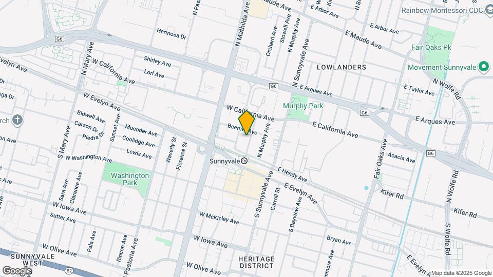 171 N Frances St Mapa y Detalles de la Ubicación