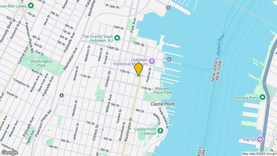 1122 Washington St Map and Location Details