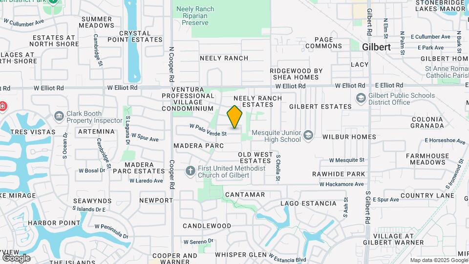 514 W Palo Verde St Map and Location Details