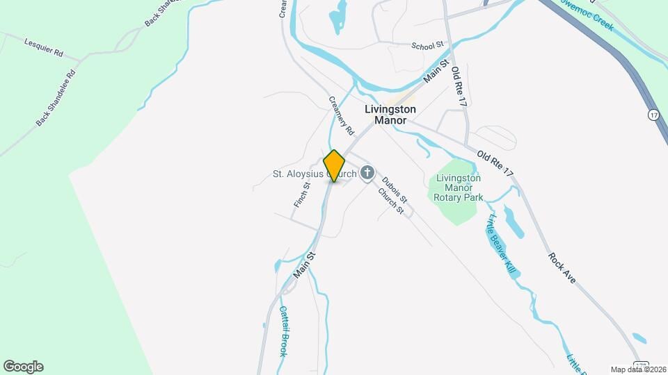 121 Main St Map and Location Details