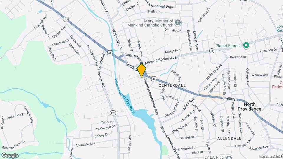 7 Grover St, Unit Unit 1 Map and Location Details