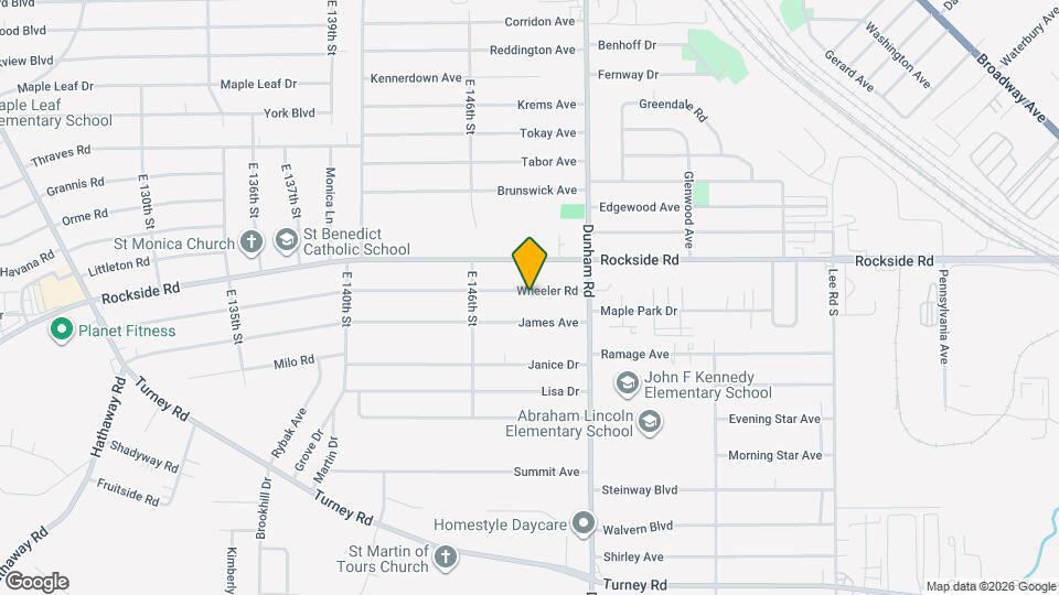 14704 Wheeler Rd Map and Location Details