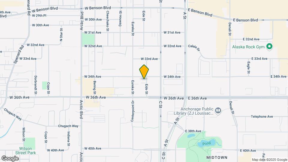 3410 Eide St Mapa y Detalles de la Ubicación