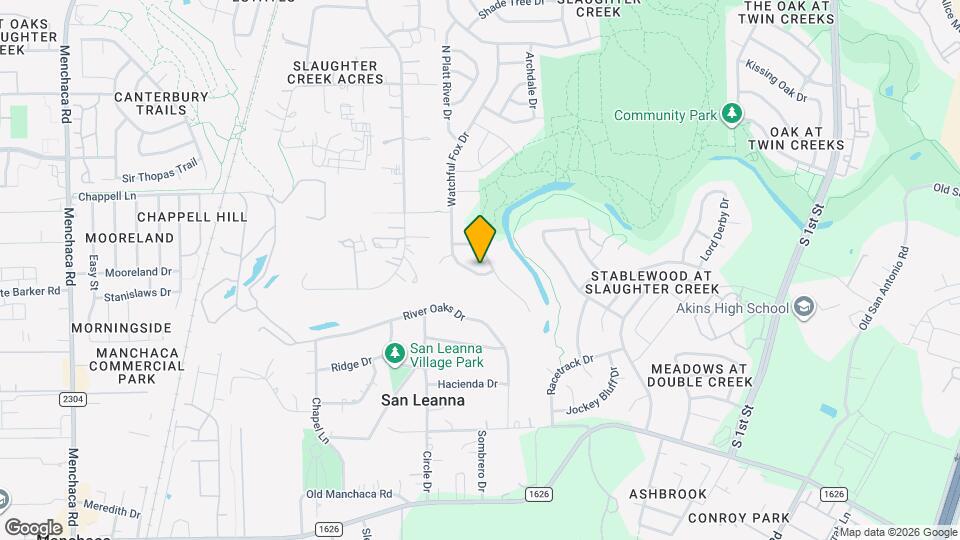 11027 Watchful Fox Dr Map and Location Details