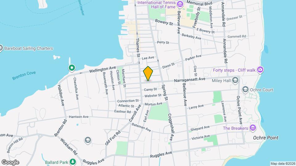 9 1/2 W Narragansett Ave Mapa y Detalles de la Ubicación