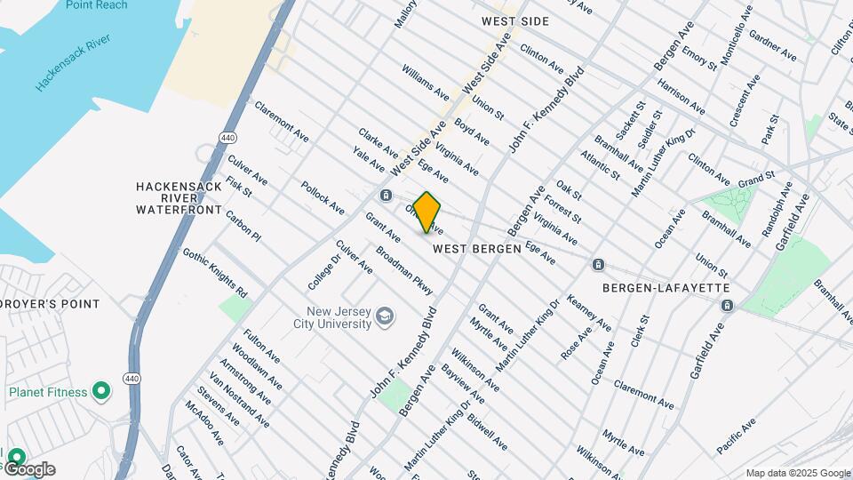 320 Claremont Ave, Unit 2nd floor Map and Location Details