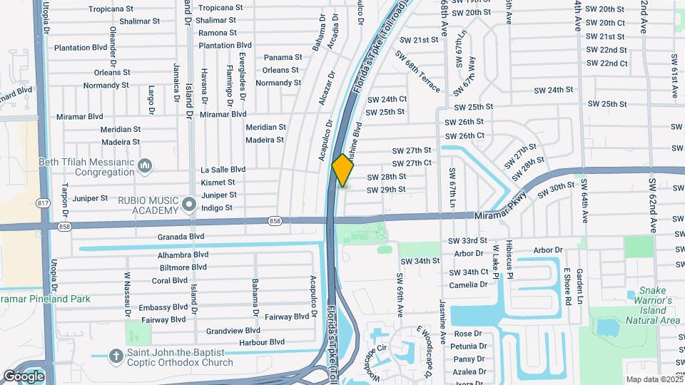 2906 Sunshine Blvd Map and Location Details