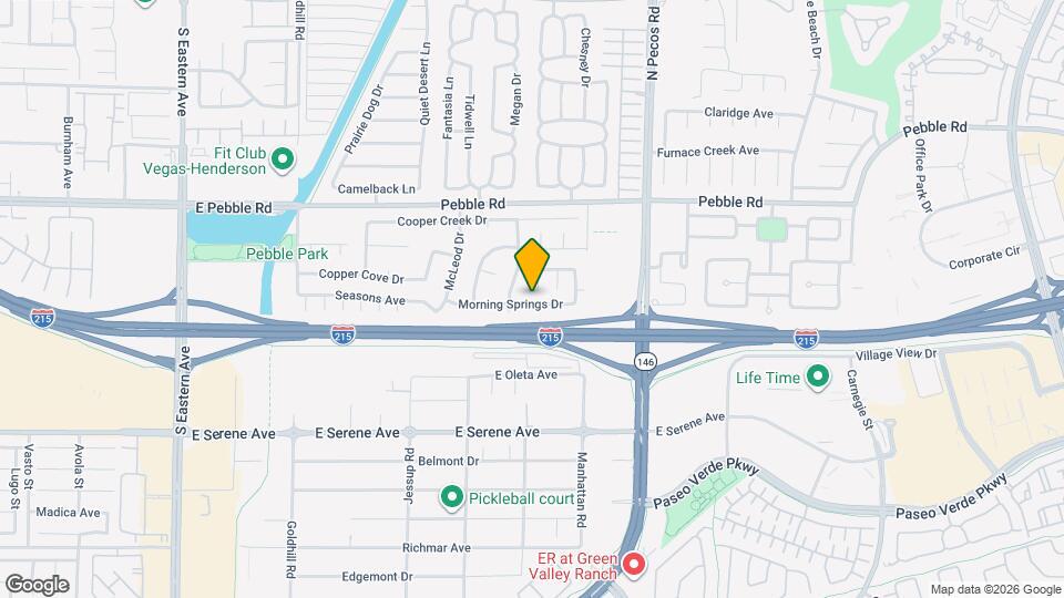 3208 Morning Springs Dr Map and Location Details