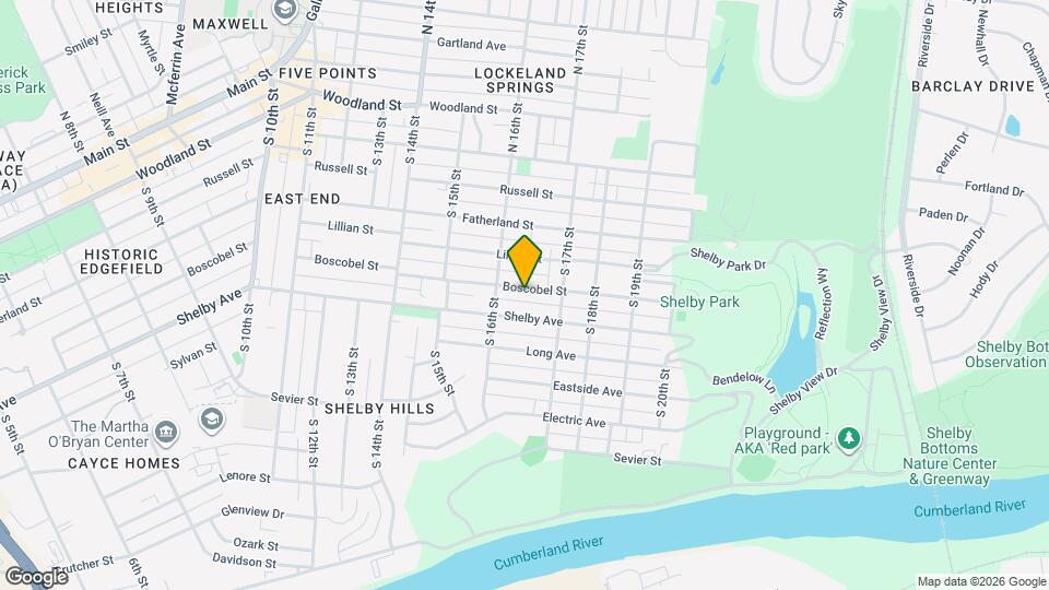 1612 Boscobel St Map and Location Details