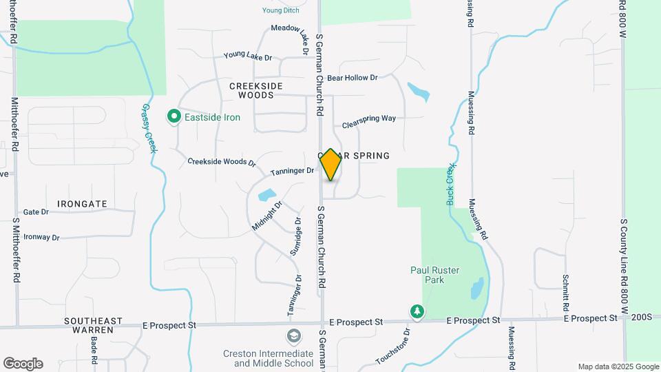 536 Garden Grace Dr Map and Location Details