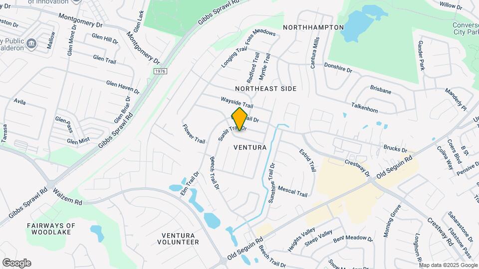 8015 Wayword Trail Map and Location Details