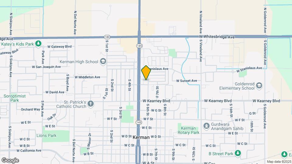 419 S 6th St Map and Location Details