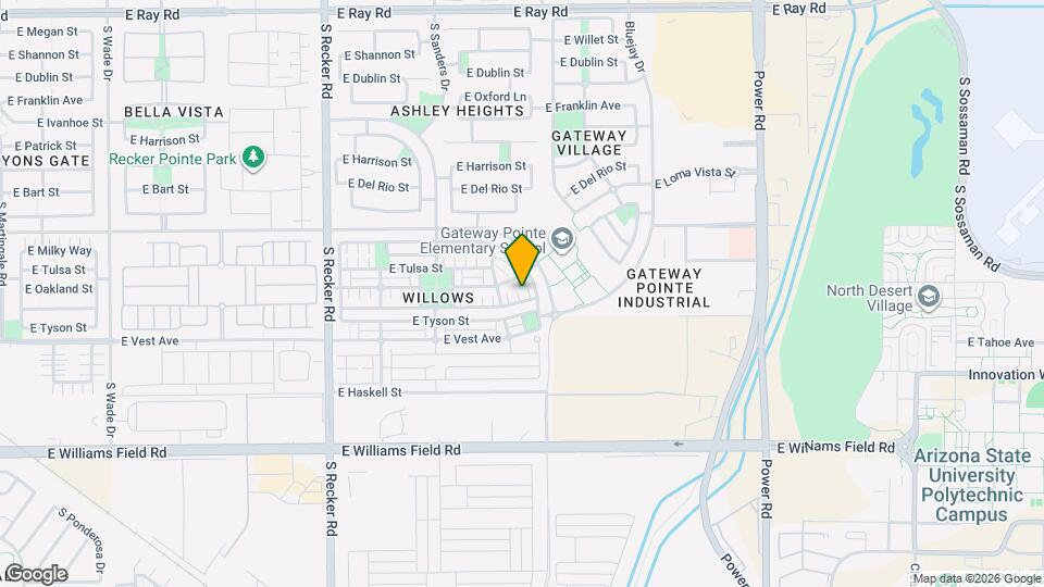 4352 E Carla Vista Dr Map and Location Details