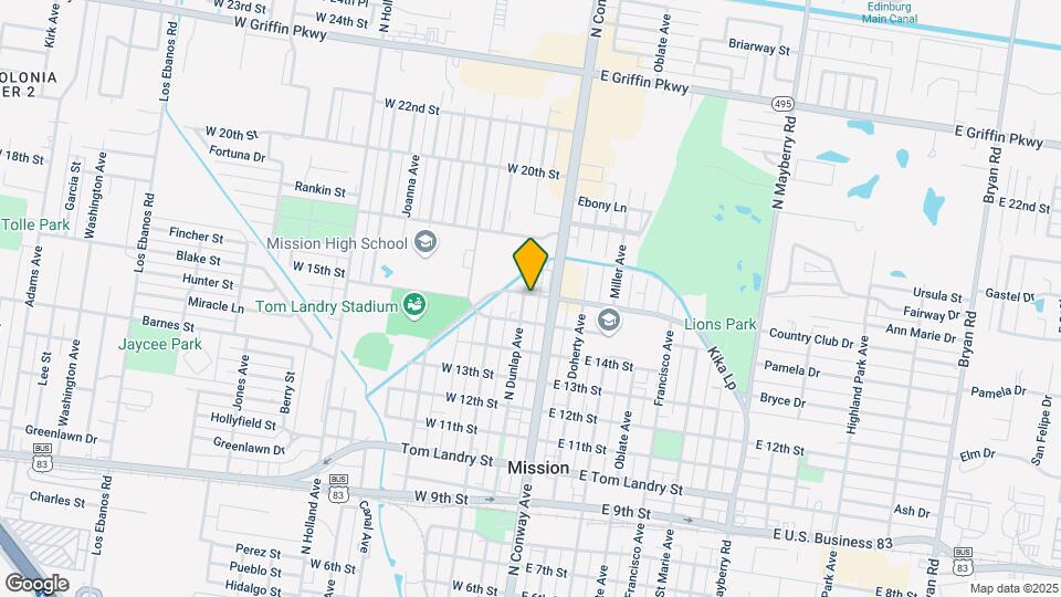 1522 N Dunlap Ave, Unit REAR Map and Location Details