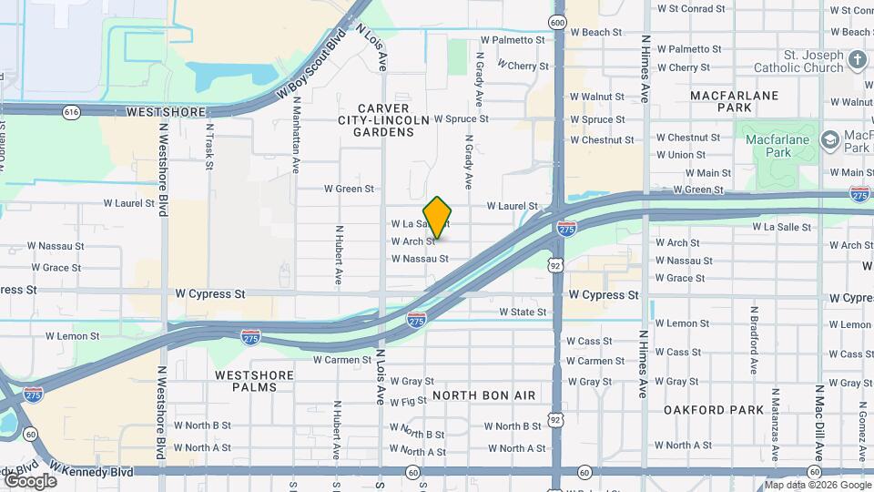 4020 W Arch St Mapa y Detalles de la Ubicación