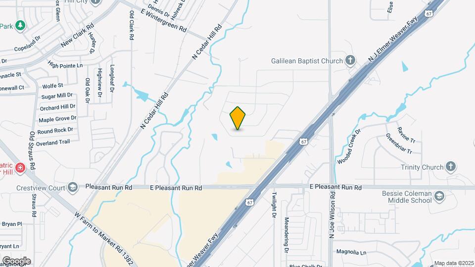 610 Brookside Dr Map and Location Details