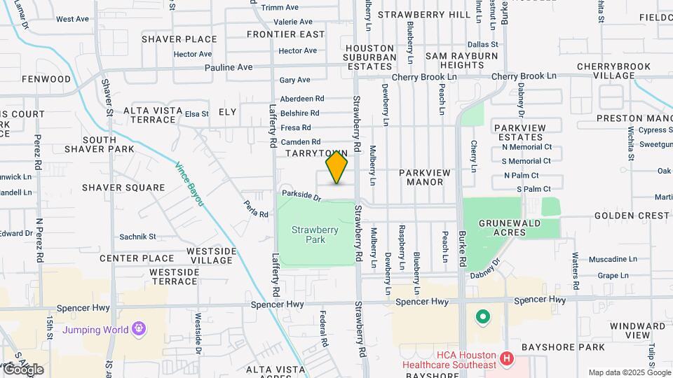 1306 Glencrest Dr Map and Location Details