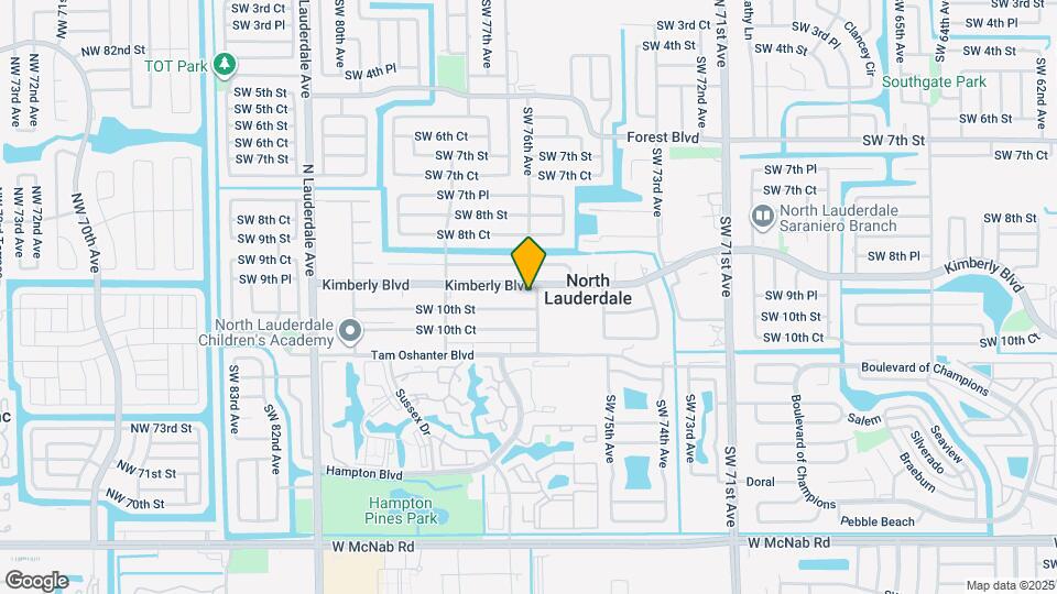 911 SW 76th Ave Map and Location Details