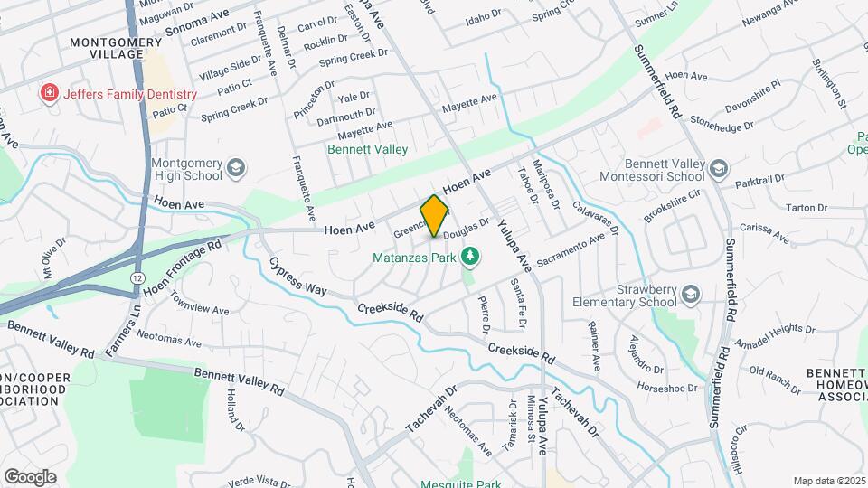 1820 Elm Dr Map and Location Details