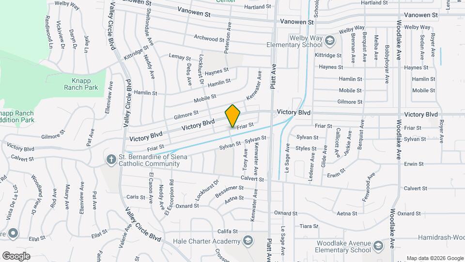 23874 Friar St Mapa y Detalles de la Ubicación