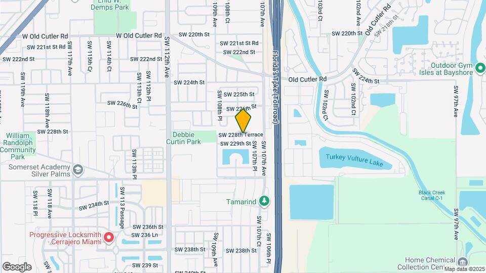 10814 SW 228th Terrace Map and Location Details