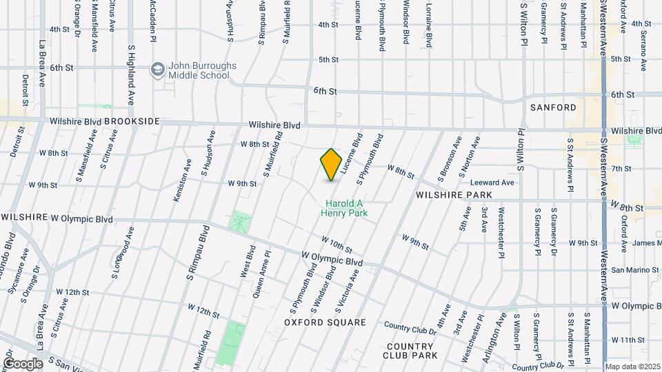 859 S Lucerne Blvd Map and Location Details