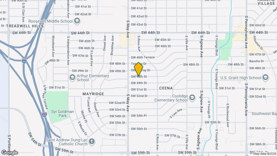 2812 SW 48th St Map and Location Details