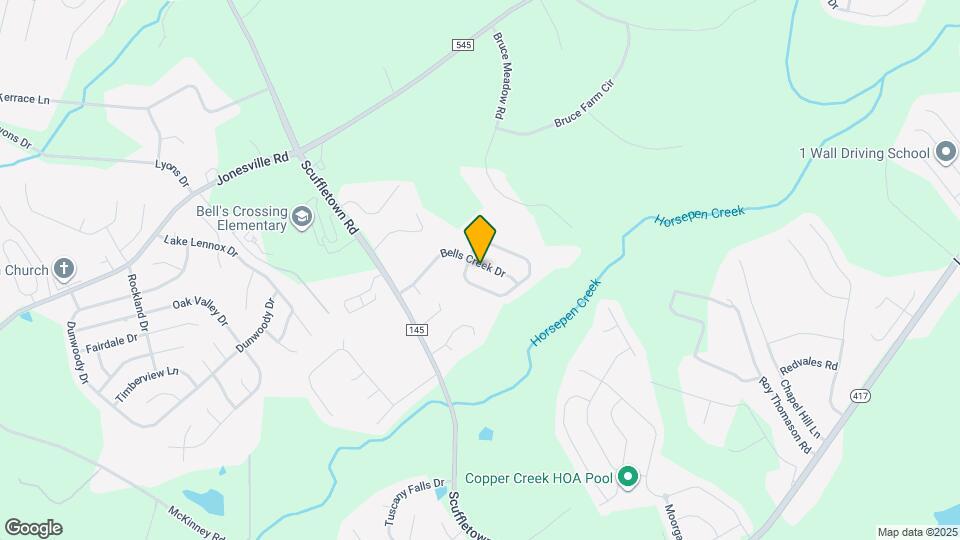 204 Bells Creek Dr Map and Location Details