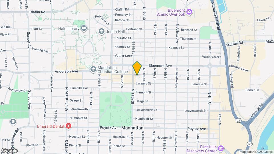 1019 Moro St Map and Location Details