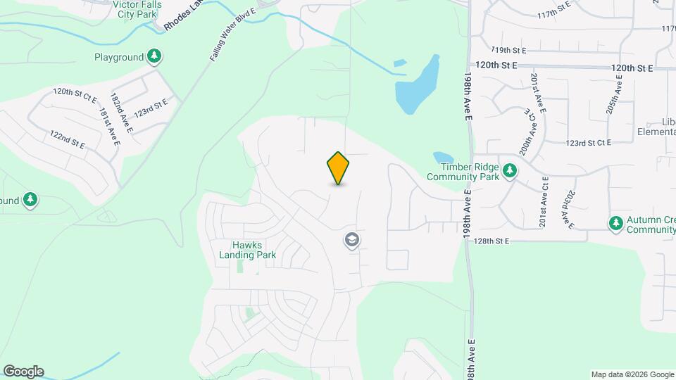 12819 192nd Pl E Map and Location Details