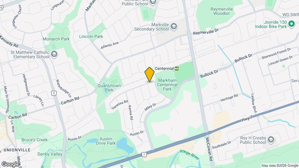 63 Marlow Crescent Map and Location Details