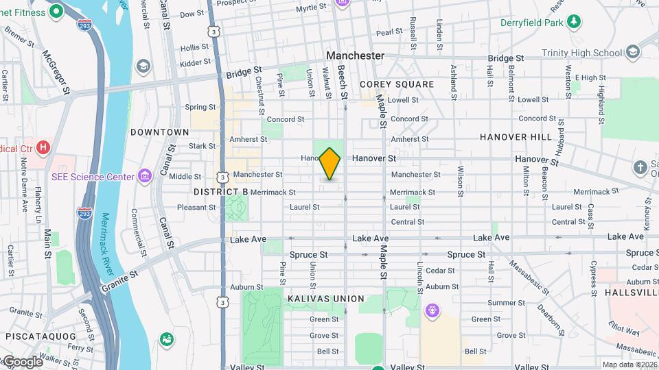 234 Merrimack St Map and Location Details