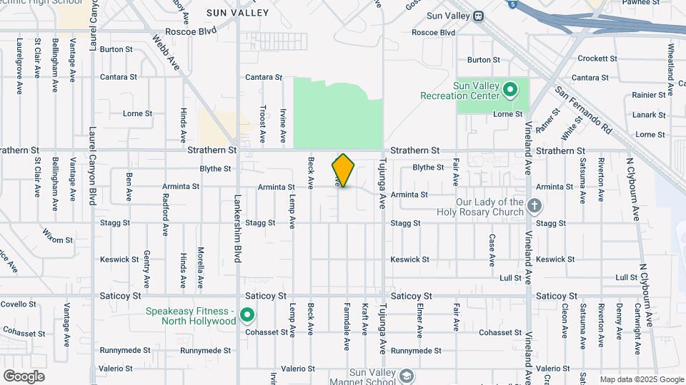 7854 Goll Ave Map and Location Details