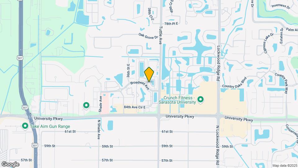 3880 82nd Ave Cir E Map and Location Details