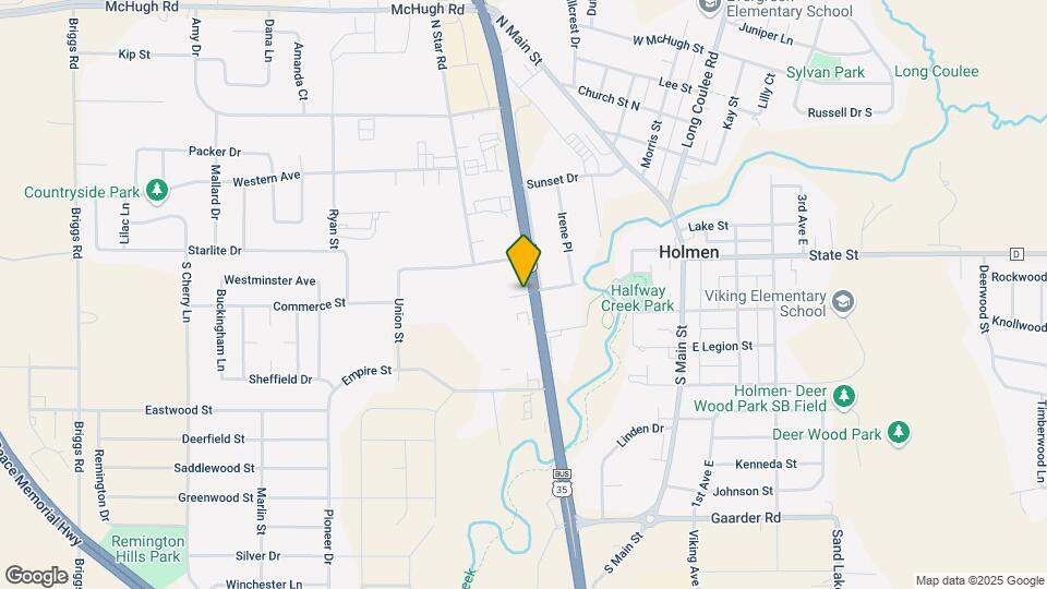 108 N Holmen Dr Map and Location Details