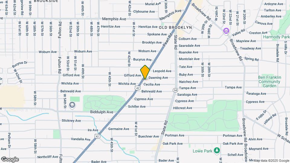 4495 Pearl Rd Mapa y Detalles de la Ubicación