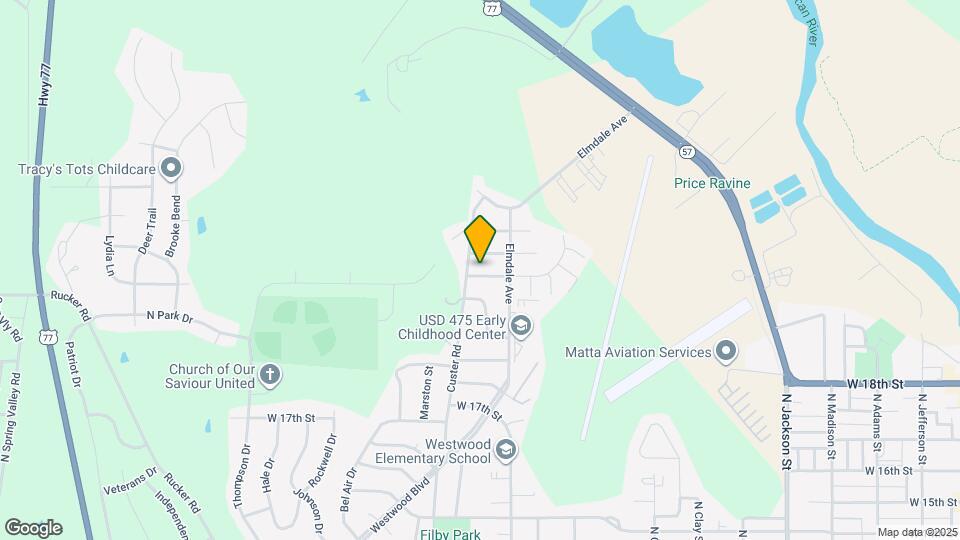 1220 W 19th St Map and Location Details