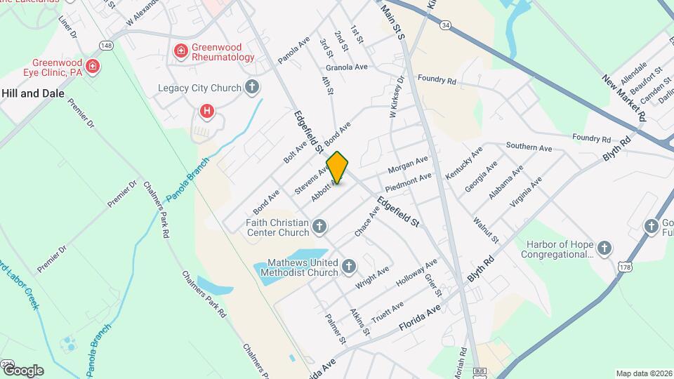 412 Morgan Ave Map and Location Details