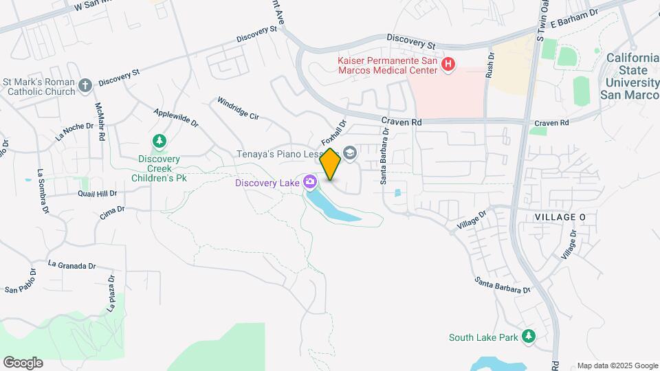 958 Mendocino Dr Map and Location Details