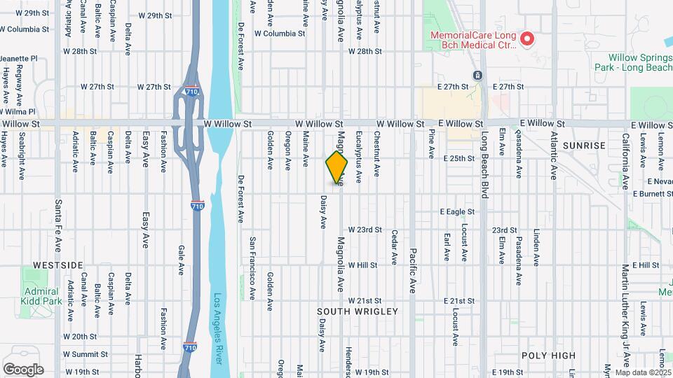 2401 Magnolia Ave Map and Location Details