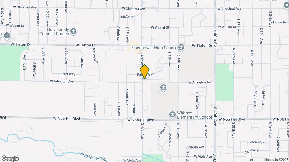 805 S 48th Ave Map and Location Details