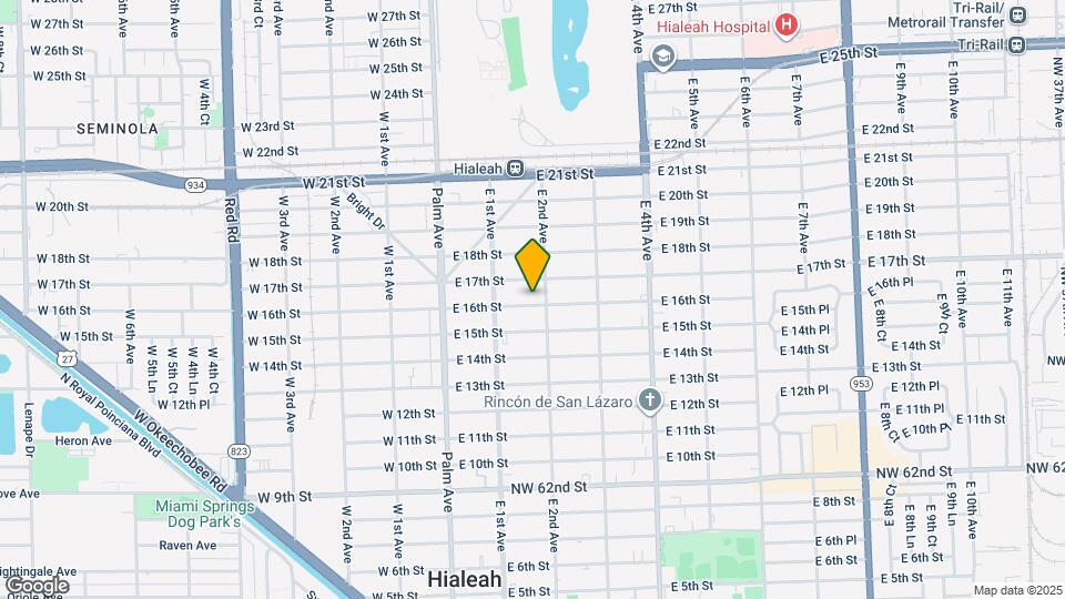 175 E 16th St Map and Location Details