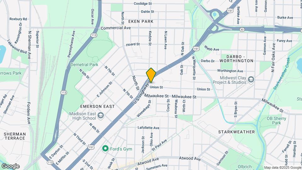 2624 Union St Mapa y Detalles de la Ubicación