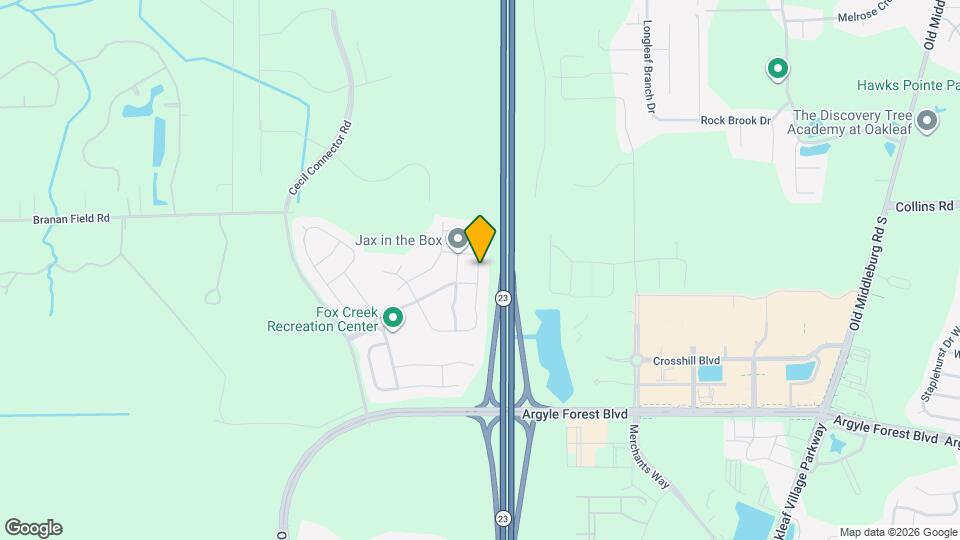 8430 Cape Fox Dr Mapa y Detalles de la Ubicación