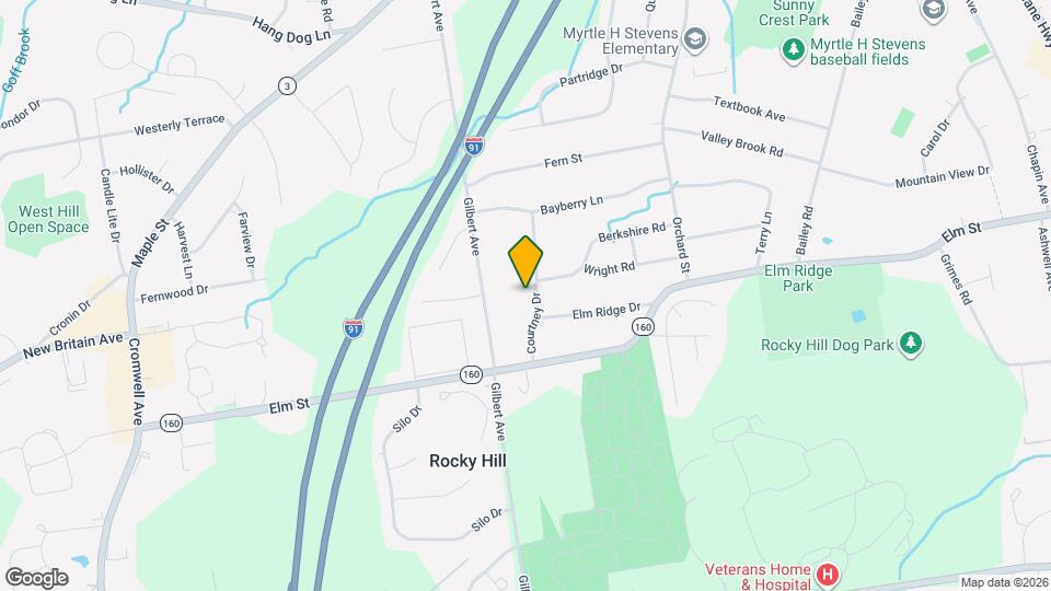 87 Courtney Dr Map and Location Details