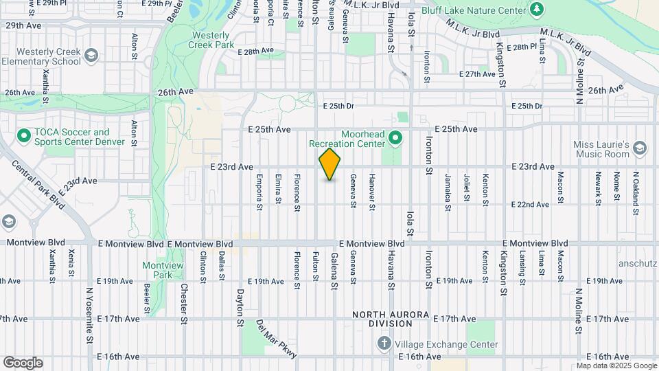 2233 Galena St Map and Location Details